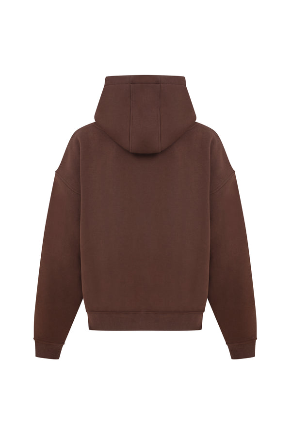 C1 HOODIE "BROWN"