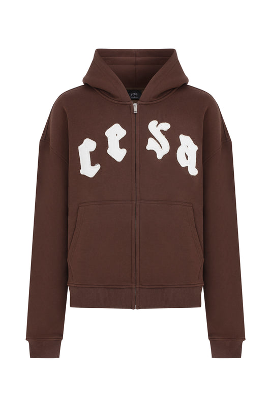 CLASSIC C2 ZIPPER "BROWN"