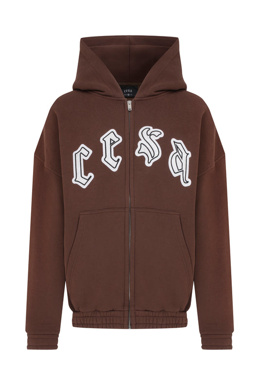 CLASSIC C1 ZIPPER "BROWN"